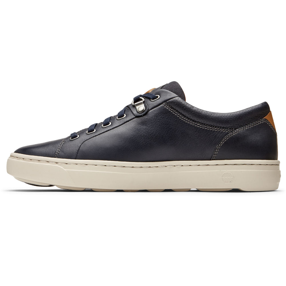 Tenis Rockport Homem Azuis - Lets Walk Cupsole Lace-To-Toe - 86357UIDH